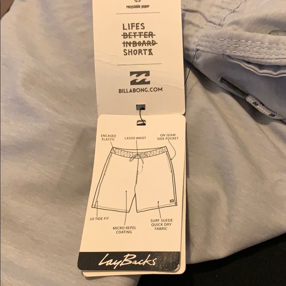 NWT Billabong All Day Shorts Men’s - Picture 6 of 7